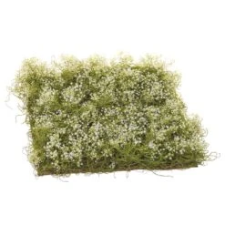 20″W X 20″L Moss/Gypsophila Mat Green