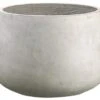 12.25″H X 18″D Aged Fiber Cement Pot Beige
