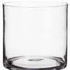 9.75″H X 9.75″D Glass Cylinder Vase Clear