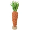 10.2″ Jute Carrot Table Top Orange