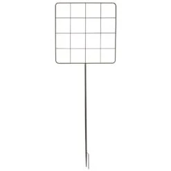 84″H X 0.75″Wx30″L Metal Frame Garden Stake (knock-Down Packing) Black