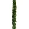 45″ Preserved Boxwood Garland Green