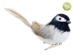 5.5″ Chickdaee With Clip Blue Brown