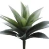 11″ Agave Plant With 19 Leaves Frosted Green