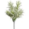 10″ Soft Touch Senecio Pick Green Frosted