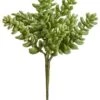 8″ Soft Plastic Sedum Pick Green