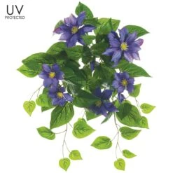 20.5″ UV Protected Clematis Bush Purple