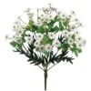 13″ Mini Daisy BusH X 7 White