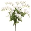 20″ Freesia Bush X8 White