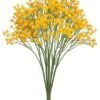 15″ Baby’s Breath Bush X7 Yellow