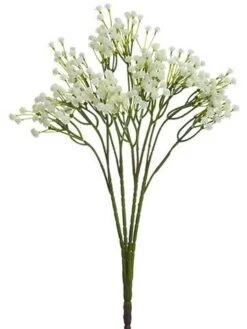 15″ Gypsophila Bush X4 White