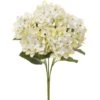 20″ Hydrangea BusH X 5 Cream Yellow