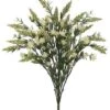 24″ Heather/Wild Flower Mixed Bush White