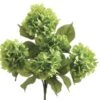 22″ Hydrangea Bush X5 Green