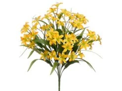 19″ Lily BusH X 12 Yellow
