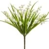 12″ Lily Of The Valley Bush  White