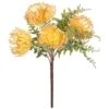 12″ Protea Bush Yellow