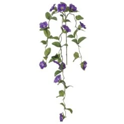 51″ Petunia Hanging BusH X 3 Purple