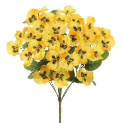 18″pansy Bush X11 Yellow