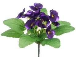 8.5″ Pansy Bush Purple