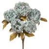 18″ Peony Bush X5 Teal