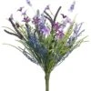 14″ Lavender/Fern Bouquet Lavender Purple