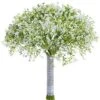 10″ Gypsophila Bouquet  White