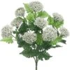 18″ Queen Anne’s Lace Bush X9 White