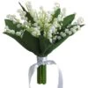 10″ Lily Of The Valley Bouquet Cream