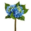 16″ Hydrangea Bouquet Two Tone Blue
