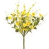 16″ Daisy/Eucalyptus Bouquet Yellow