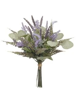 13.5″ Lavender/Eucalyptus Bouquet Lavender Green