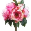 11.5″ Peony Bouquet Pink Cream