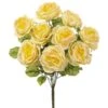 20″ Rose Bush X9 Yellow