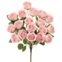 18.5″ Rose Bush X18 Pink