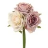 7.5″ Rose Bundle X3 Amethyst Cream