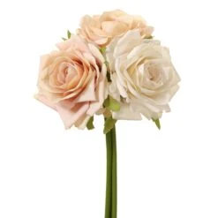 7.5″ Rose Bundle X3 Pink Cream