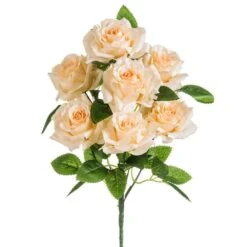 11″ Rose Bush Peach