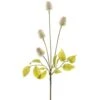 15″ Thistle Bush White