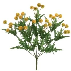 16.5″ Globe Thistle Bush Yellow