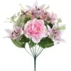 20″ Peony/Lily Bush Pink