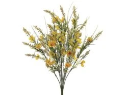 22″ Cosmos/Astilbe Bush X12 Yellow