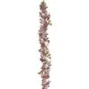 74″ Gypsophila Garland Purple
