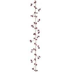 72″ Osmanthus Pod Garland Purple