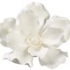 13″ Magnolia Hanging Flower Head Cream White