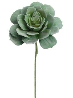 9.5″ Echeveria Bouquet Pick  Green Gray