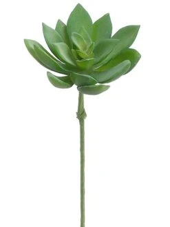 9.5″ Small Echeveria Bouquet Pick Green Gray