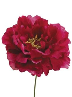 9″ Peony Pick Hot Pink