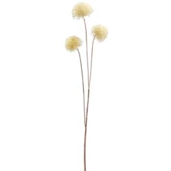 25″ Allium Spray White