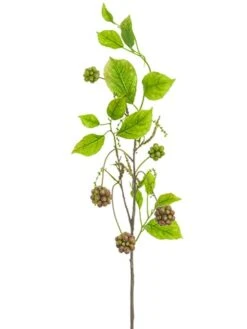 23.5″ Berry Spray Burgundy Green